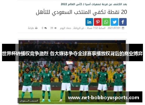 世界杯转播权竞争激烈 各大媒体争夺全球赛事播放权背后的商业博弈