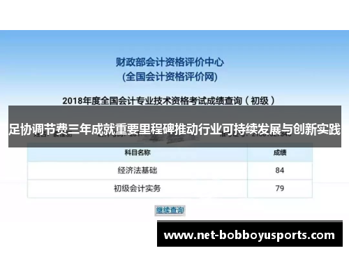 足协调节费三年成就重要里程碑推动行业可持续发展与创新实践
